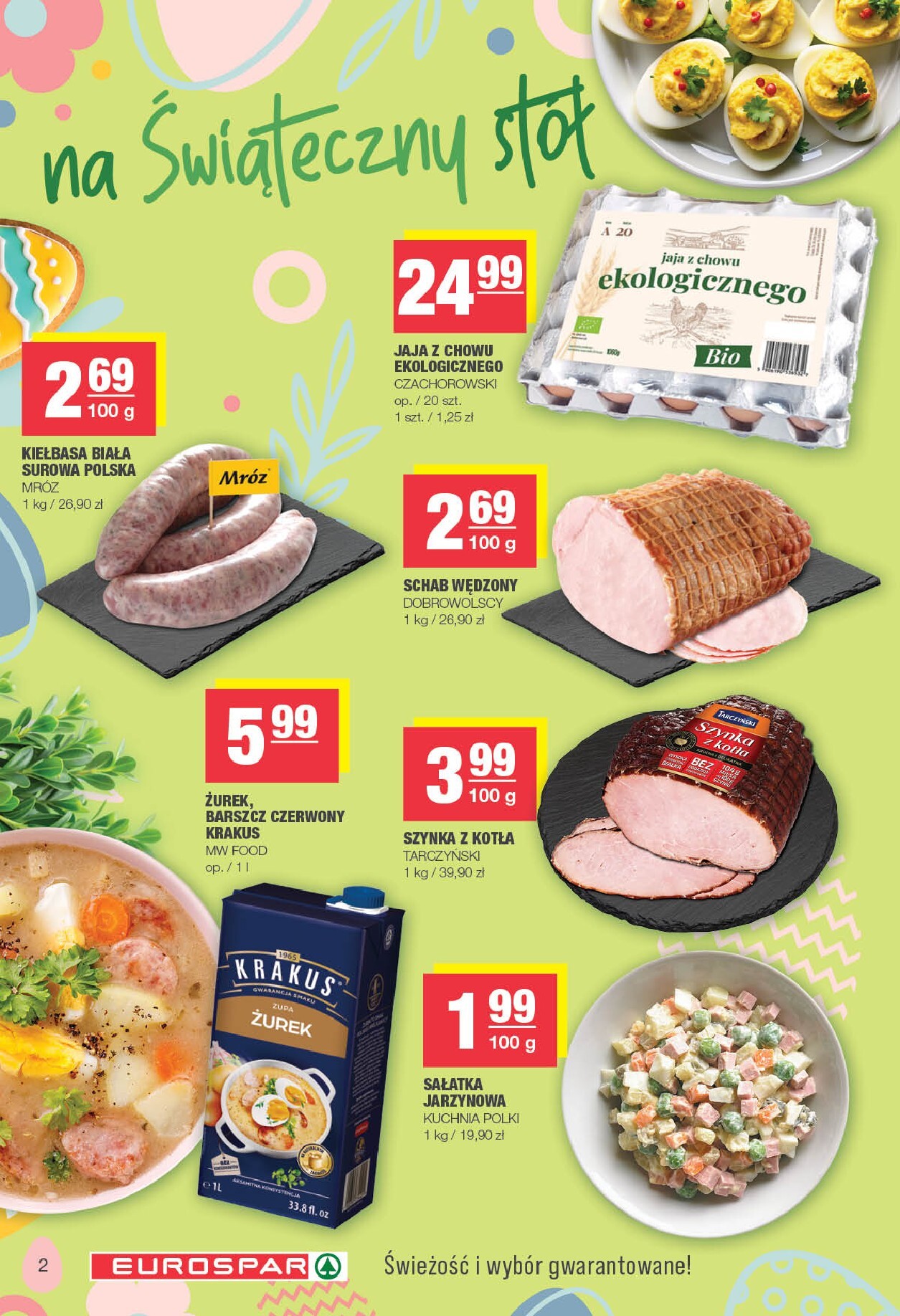 spar - Gazetka EUROSPAR - ważna od 23.03.2026 do 04.04.2026 - page: 2