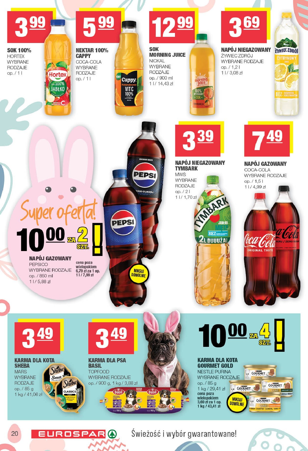 spar - Gazetka EUROSPAR - ważna od 23.03.2026 do 04.04.2026 - page: 20