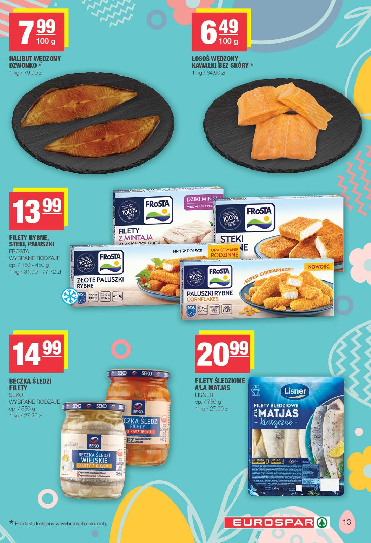 spar - Gazetka EUROSPAR - ważna od 23.03.2026 do 04.04.2026 - page: 13