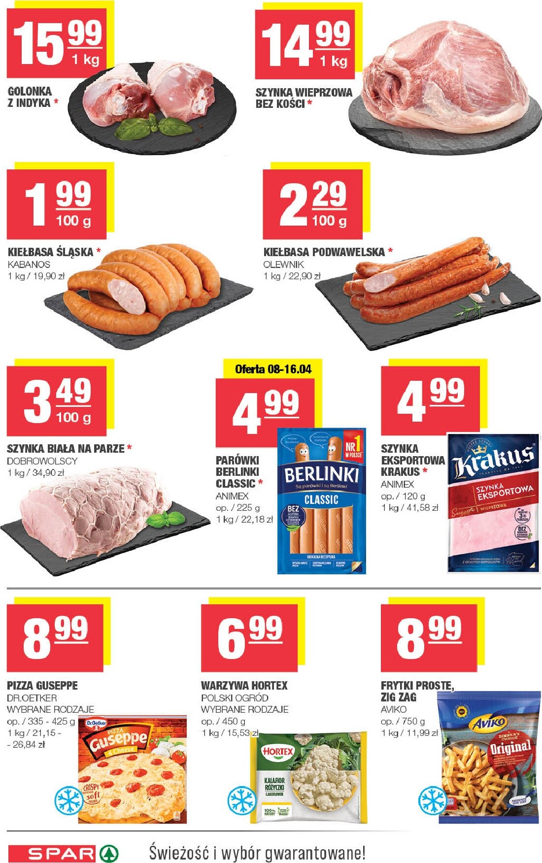 spar - Gazetka SPAR - ważna od 08.04.2026 do 19.04.2026 - page: 4