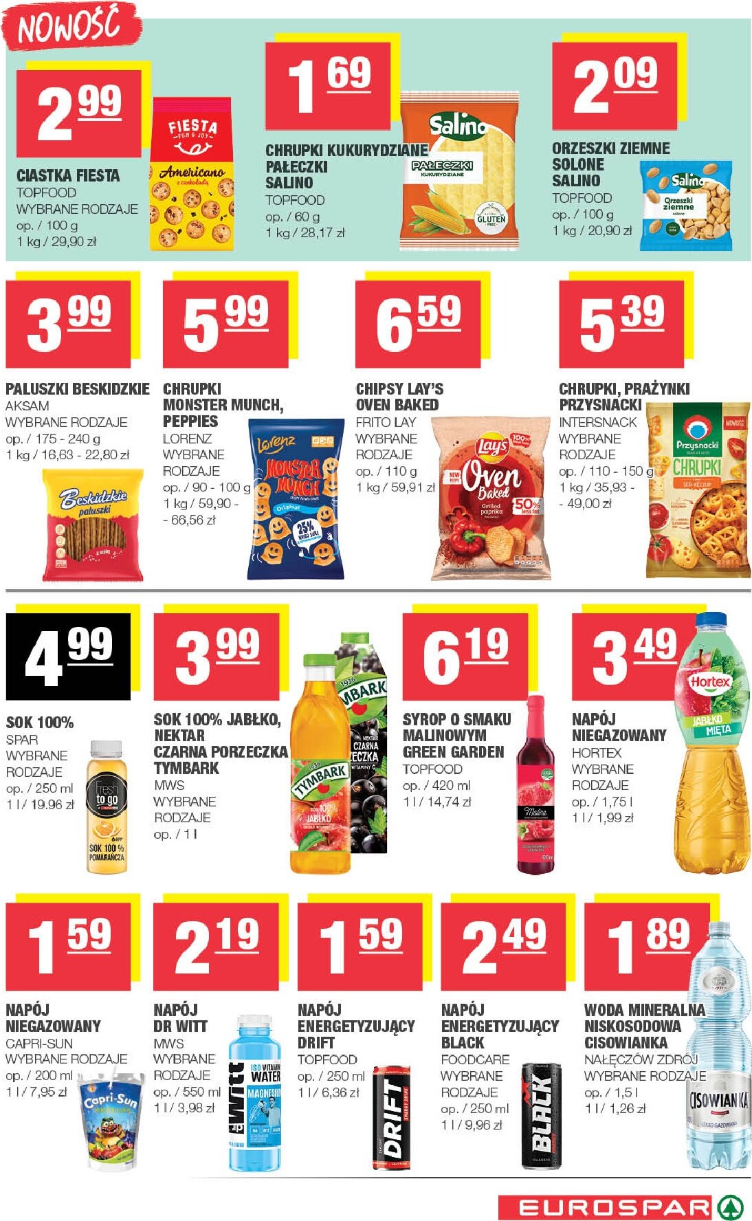 spar - Gazetka EUROSPAR - ważna od 08.04.2026 do 19.04.2026 - page: 13