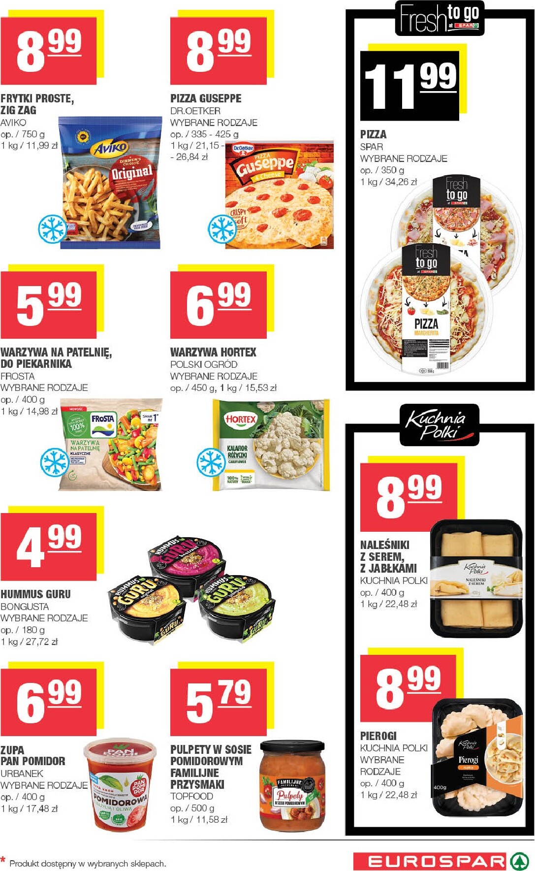 spar - Gazetka EUROSPAR - ważna od 08.04.2026 do 19.04.2026 - page: 9