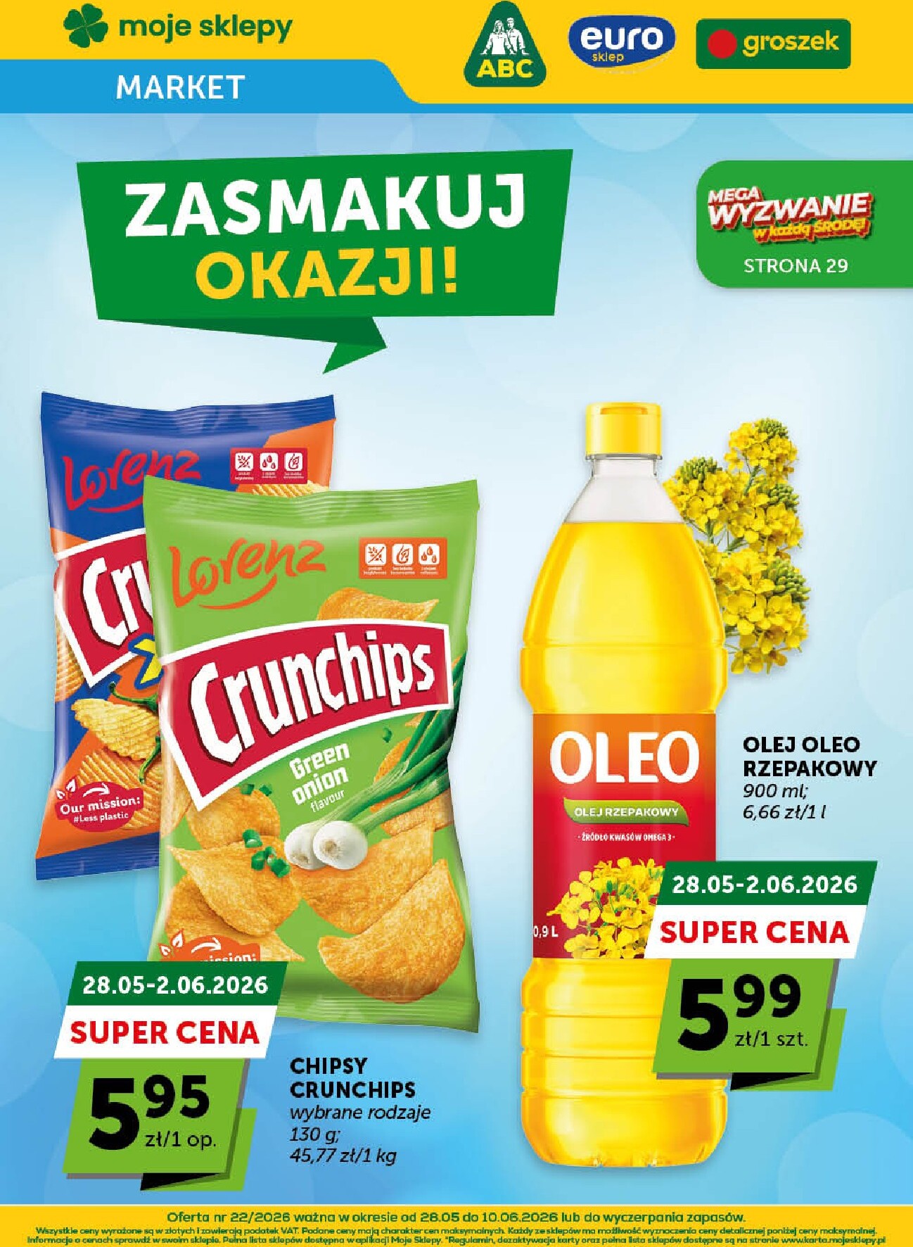 groszek - Aktualna gazetka Groszek - Gazetka Market ważna od 28.05.2026 do 10.06.2026
