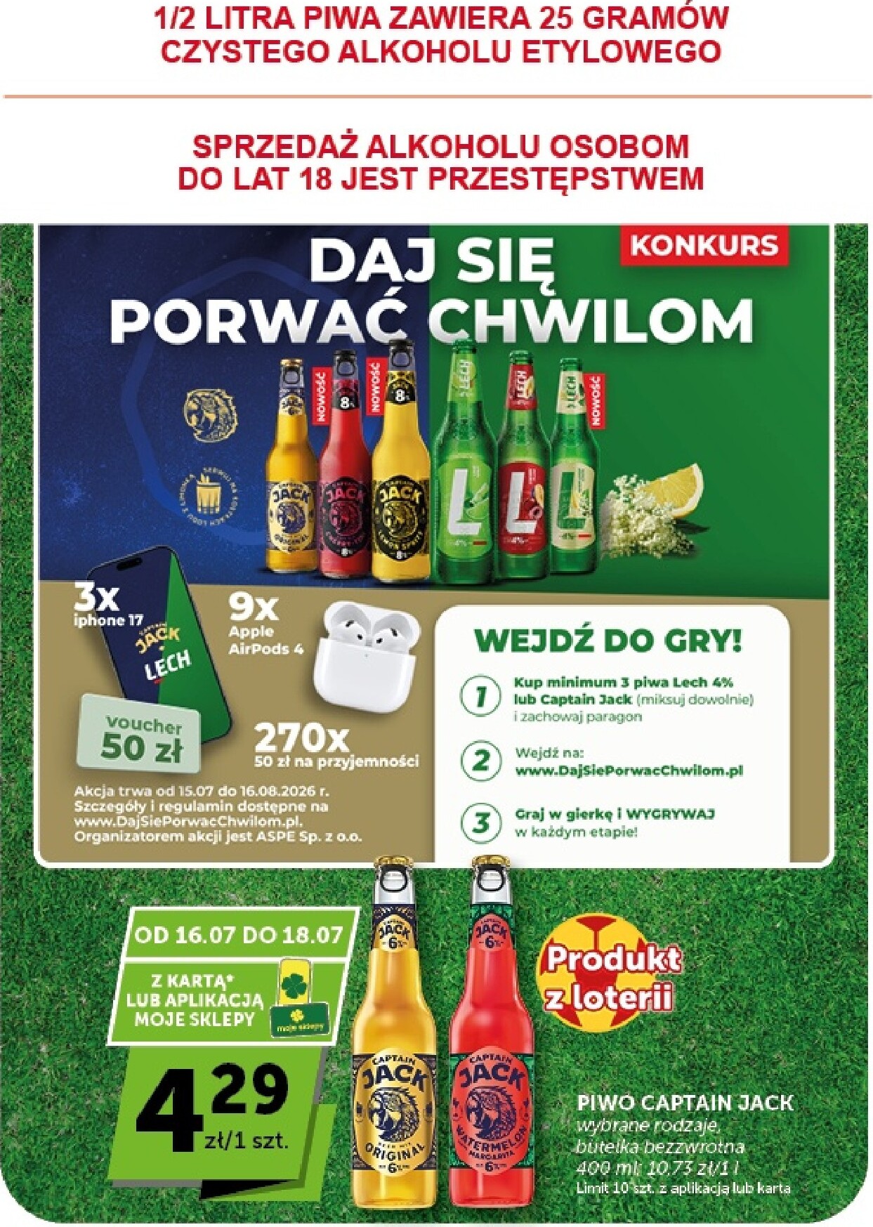 groszek - Nowa gazetka Groszek - Supermarket ważna od 16.07.2026 do 22.07.2026 - page: 13
