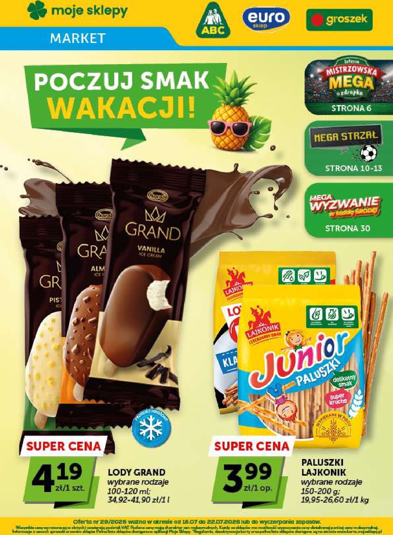 groszek - Aktualna gazetka Groszek - Market ważna od 16.07.2026 do 22.07.2026