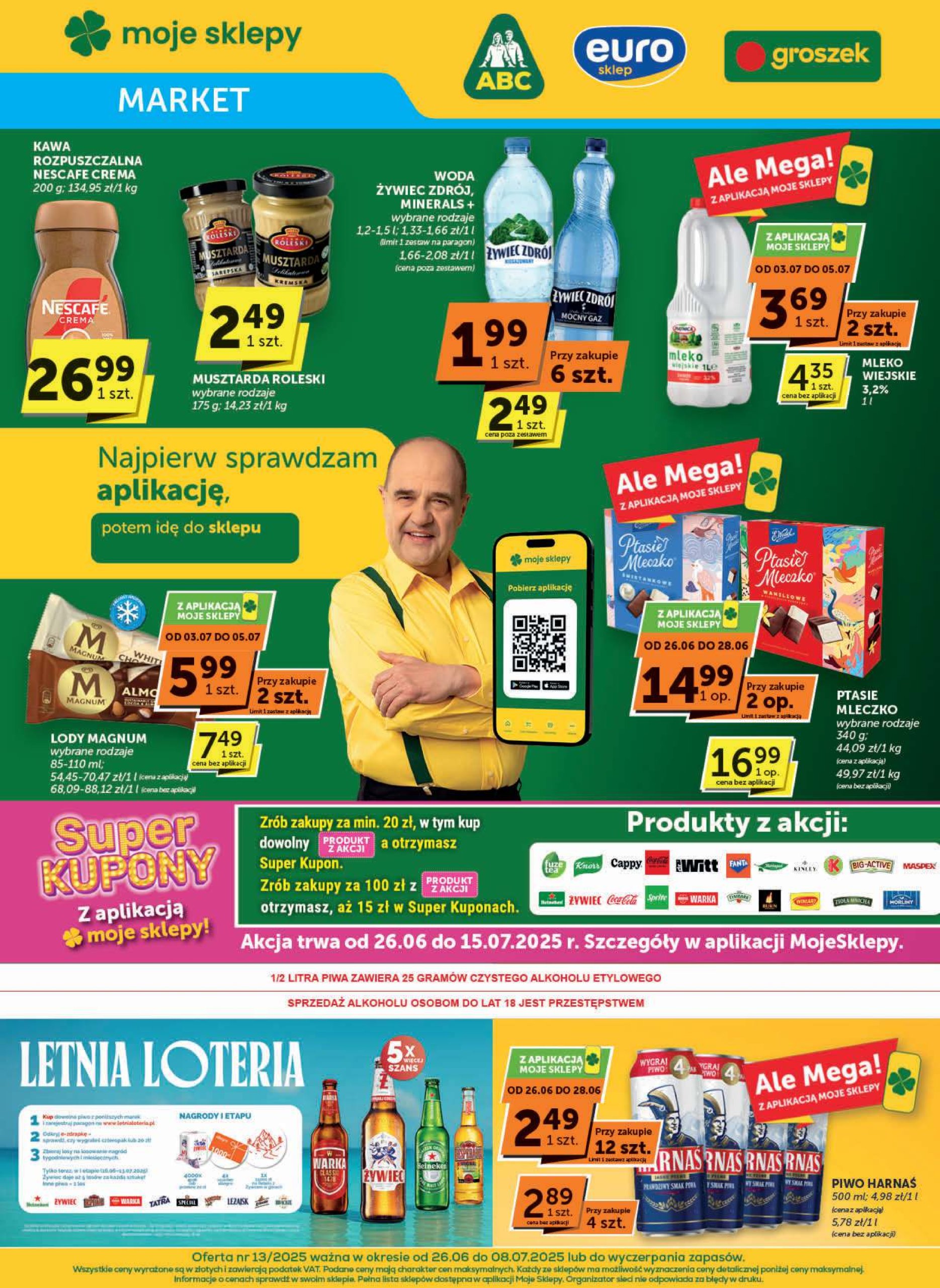 groszek - Gazetka Groszek Market ważna od 26.06. - 08.07.