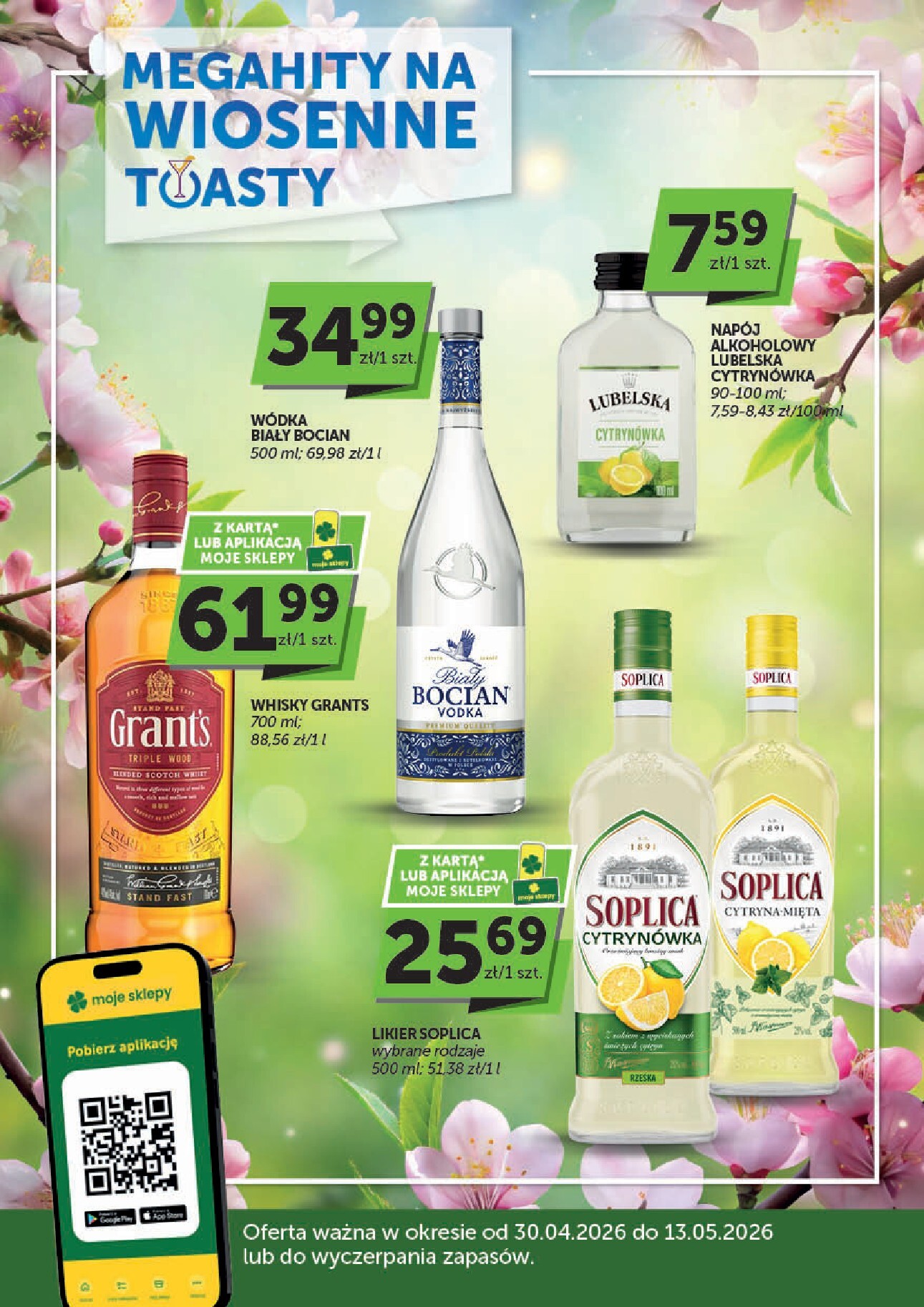 groszek - Nowa gazetka Groszek - Gazetka alkoholowa ważna od 30.04.2026 do 13.05.2026