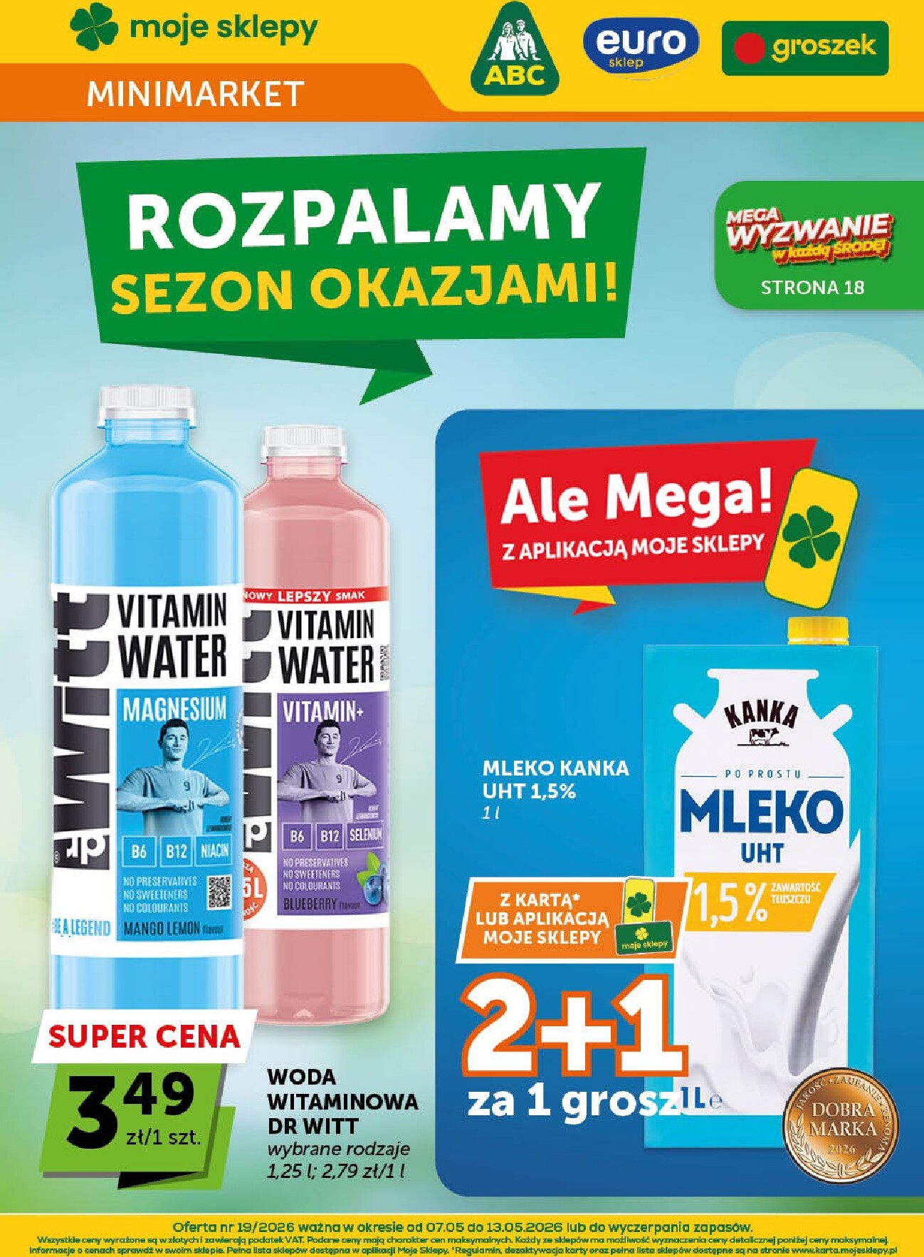 groszek - Nowa gazetka Groszek - Minimarket ważna od 07.05.2026 do 13.05.2026
