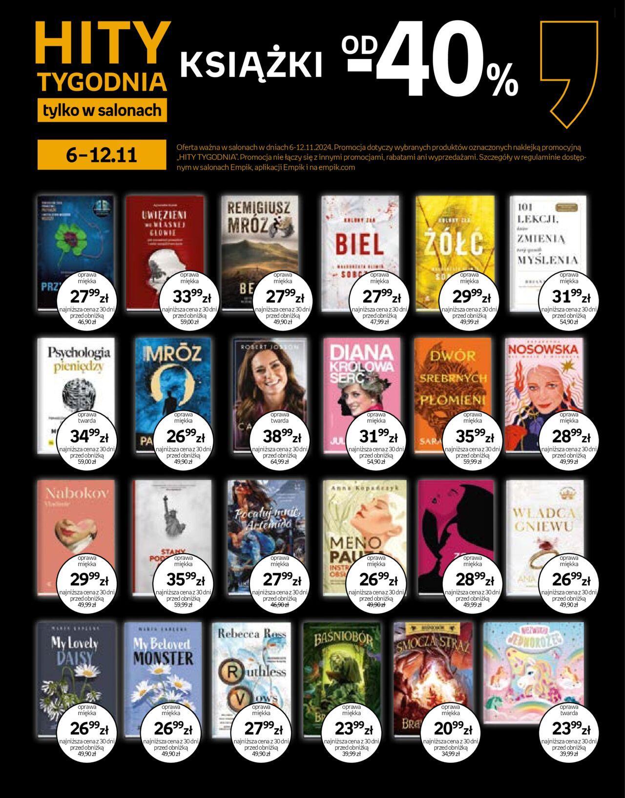 empik - Empik promocje 23.10.2024 - 12.11.2024 - page: 6 empik - Empik promocje 23.10.2024 - 12.11.2024 - page: 6