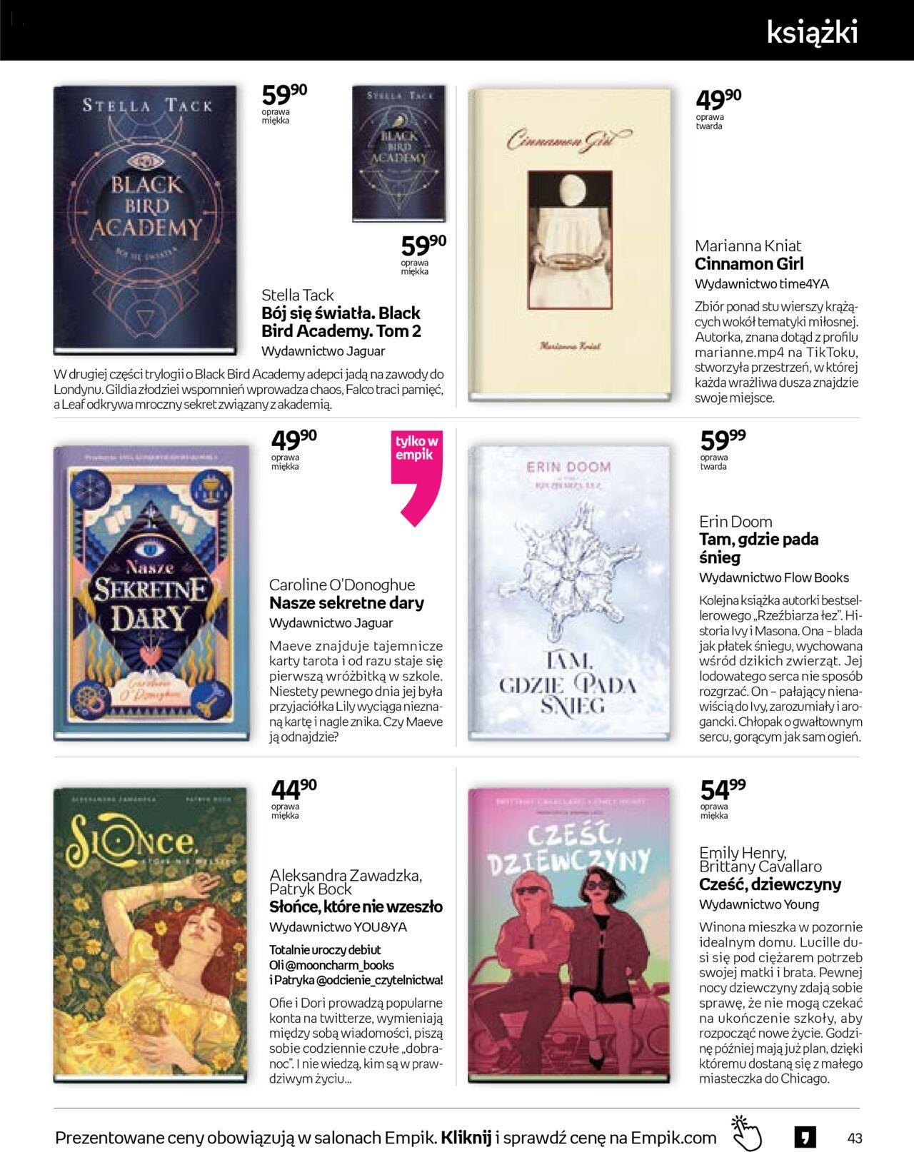 empik - Empik promocje 23.10.2024 - 12.11.2024 - page: 43 empik - Empik promocje 23.10.2024 - 12.11.2024 - page: 43