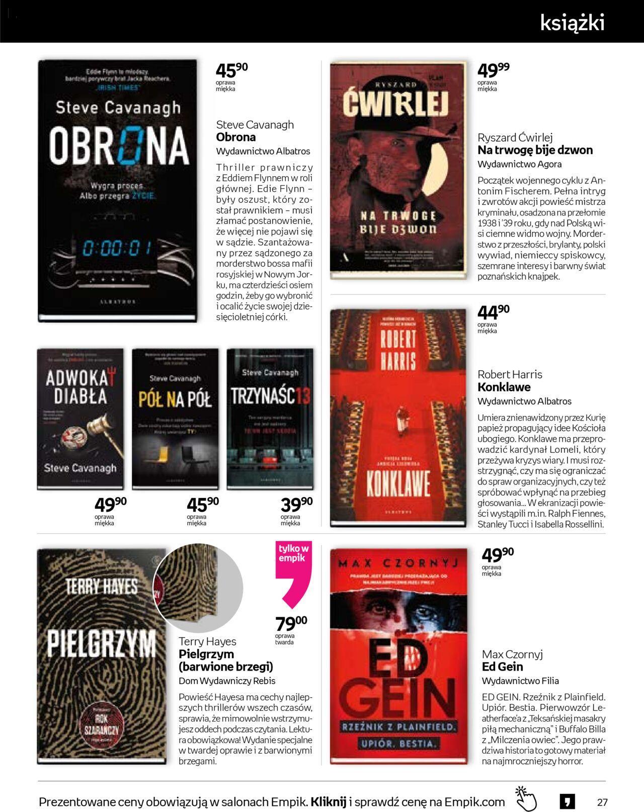 empik - Empik promocje - Tom kultury Książki 23.10.2024 - 12.11.2024 - page: 27 empik - Empik promocje - Tom kultury Książki 23.10.2024 - 12.11.2024 - page: 27