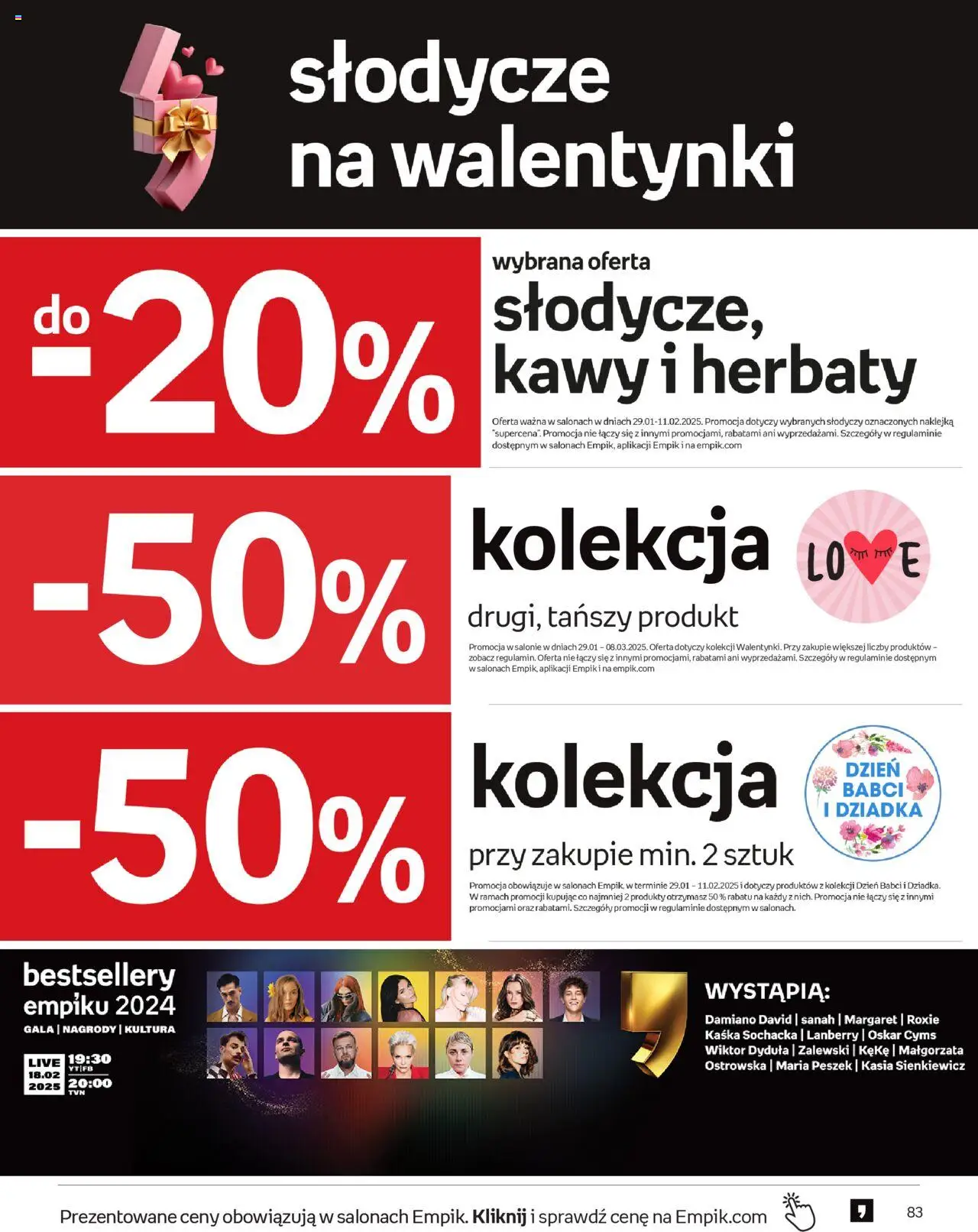 empik - Empik promocje 29.01.2025 - 11.02.2025 - page: 83 empik - Empik promocje 29.01.2025 - 11.02.2025 - page: 83