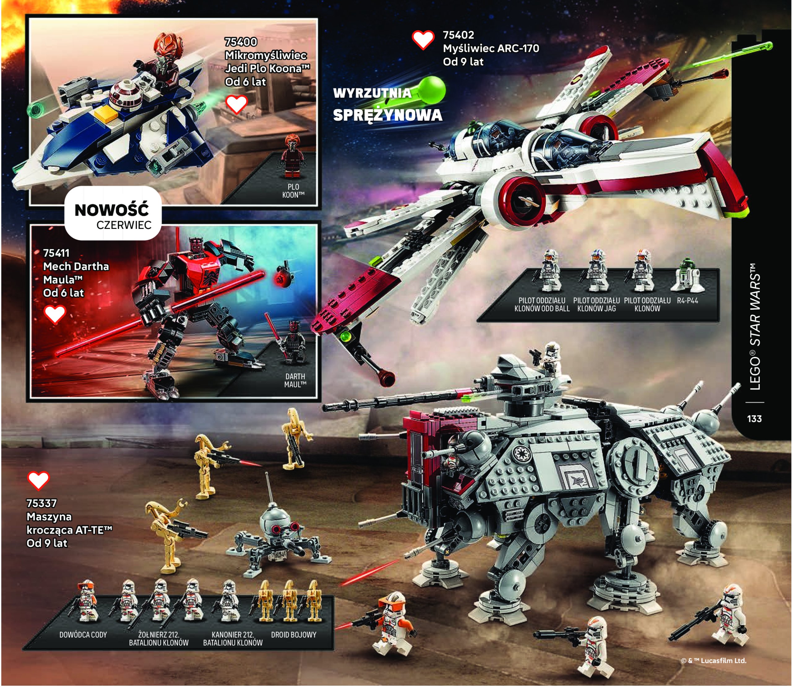 lego - Gazetka Lego ważna od 01.07. - 31.12. - page: 133 lego - Gazetka Lego ważna od 01.07. - 31.12. - page: 133