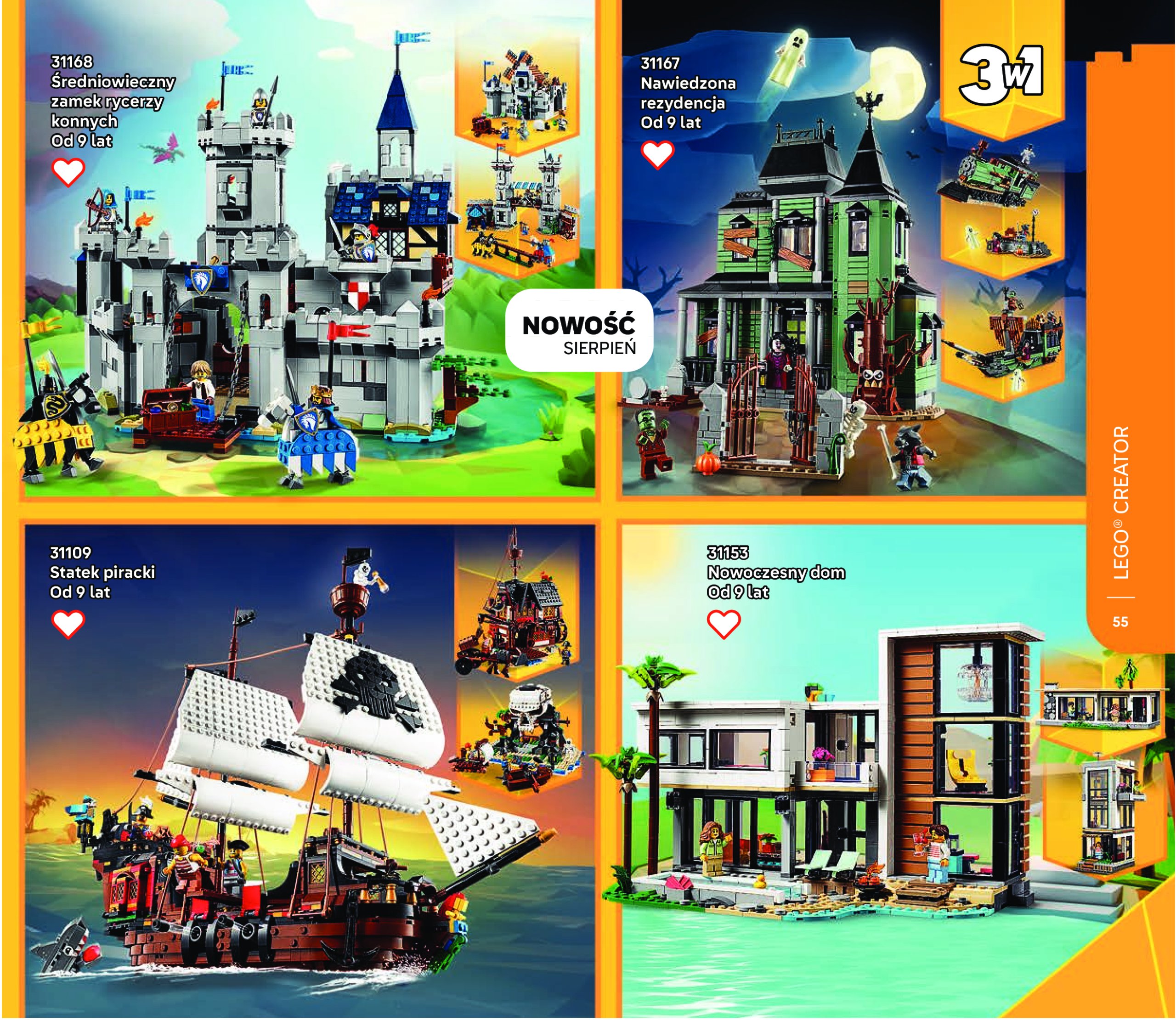 lego - Gazetka Lego ważna od 01.07. - 31.12. - page: 55 lego - Gazetka Lego ważna od 01.07. - 31.12. - page: 55