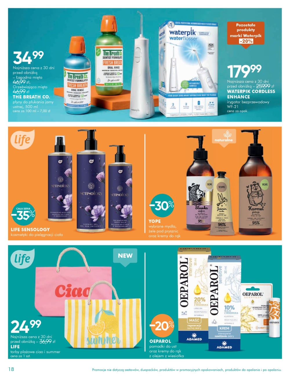 super-pharm - Aktualna gazetka Super-Pharm - Oferta ważna w dniach 16.06-12.07.2026 r. dotyczy drogerii stacjonarnych ważna od 14.06.2026 do 12.07.2026 - page: 18