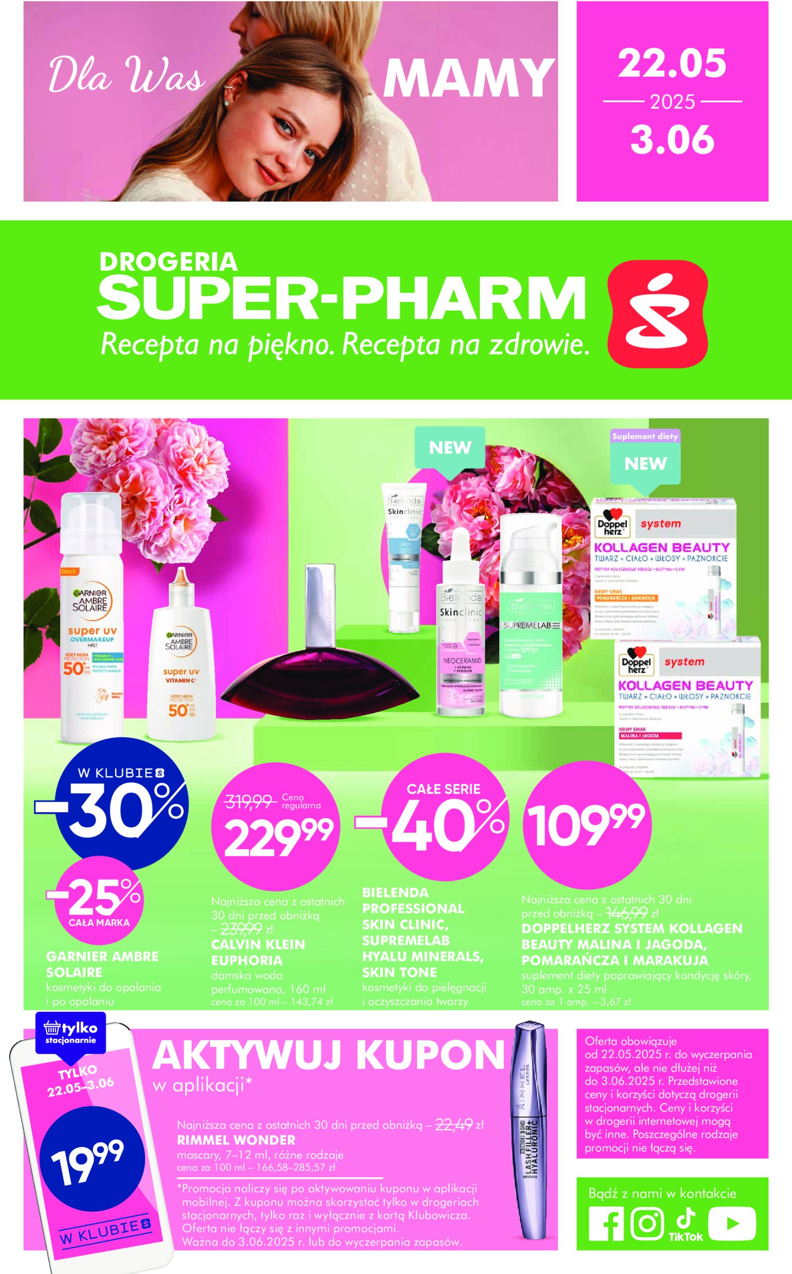 super-pharm - Super-Pharm gazetka ważna od 22.05. - 03.06.