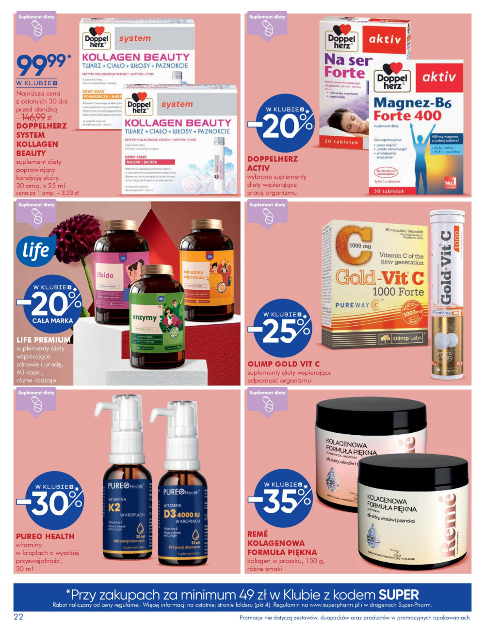 super-pharm - Gazetka Super-Pharm - Folder kosmetyczny jesień - ważna od 18.09. do 12.10. - page: 22