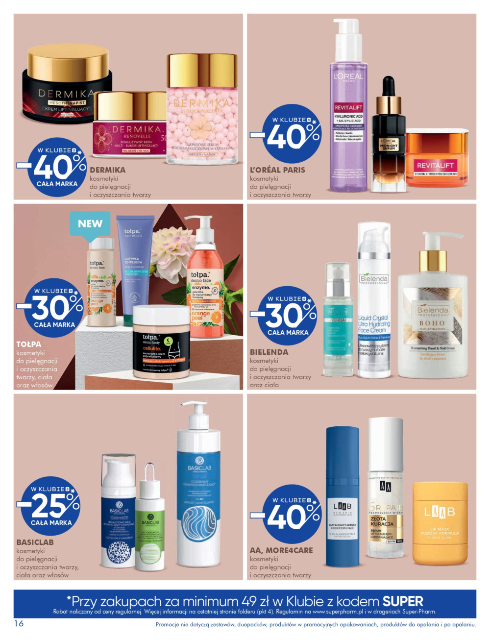 super-pharm - Gazetka Super-Pharm - Folder kosmetyczny jesień - ważna od 18.09. do 12.10. - page: 16