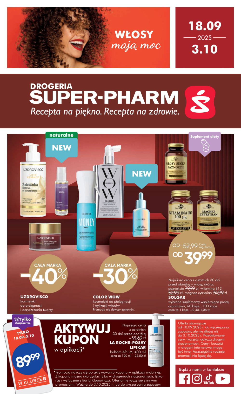 super-pharm - Gazetka Super-Pharm - ważna od 18.09. do 03.10.