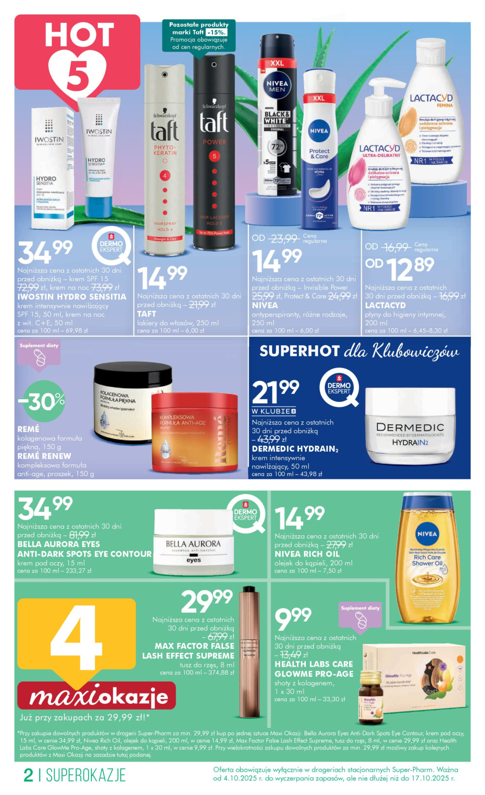 super-pharm - Gazetka Super-Pharm - ważna od 04.10. do 17.10. - page: 2