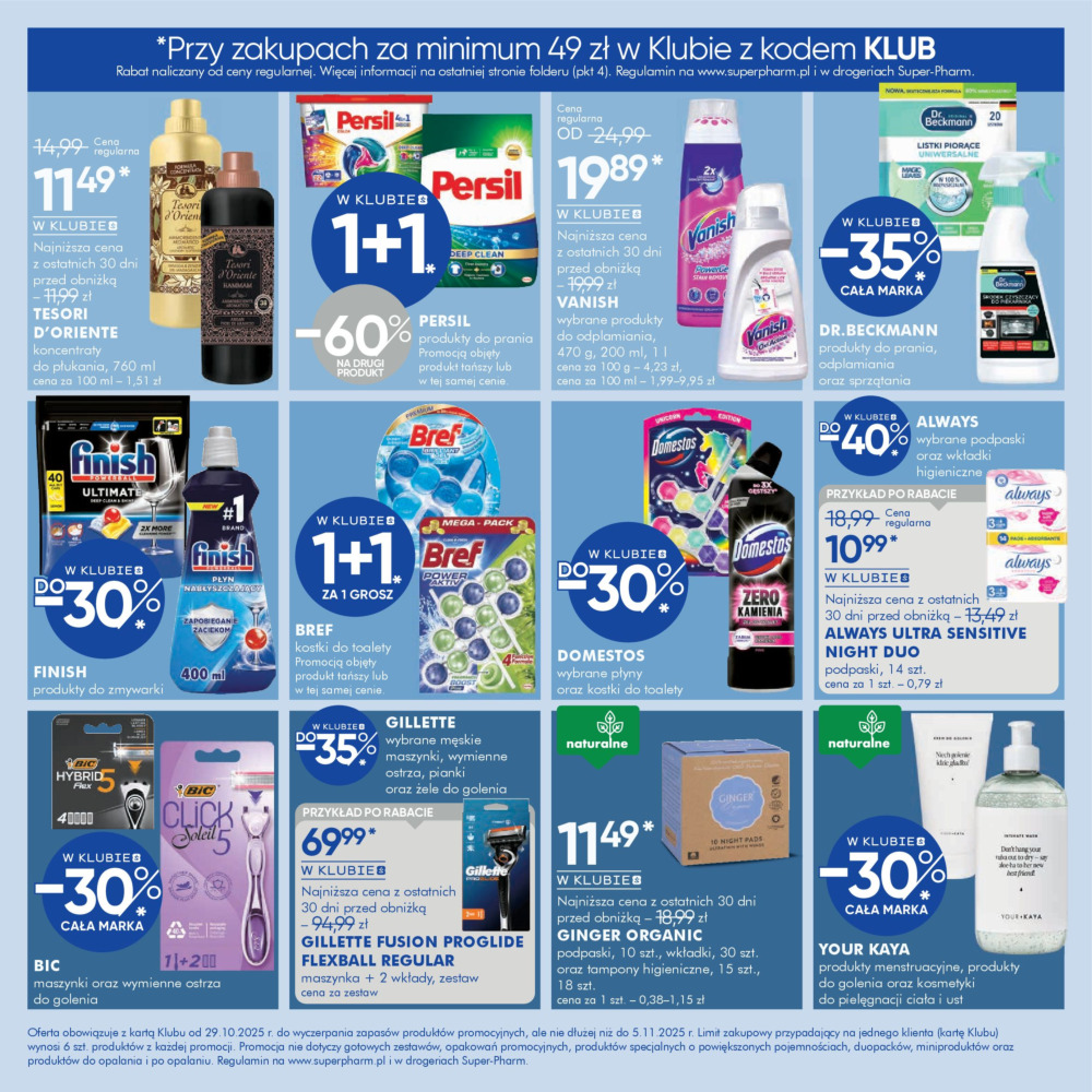 super-pharm - Gazetka Super-Pharm - Dni Klubu - ważna od 29.10. do 05.11. - page: 10