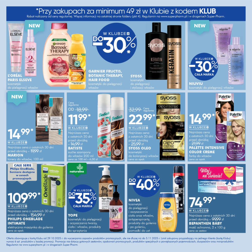super-pharm - Gazetka Super-Pharm - Dni Klubu - ważna od 29.10. do 05.11. - page: 8