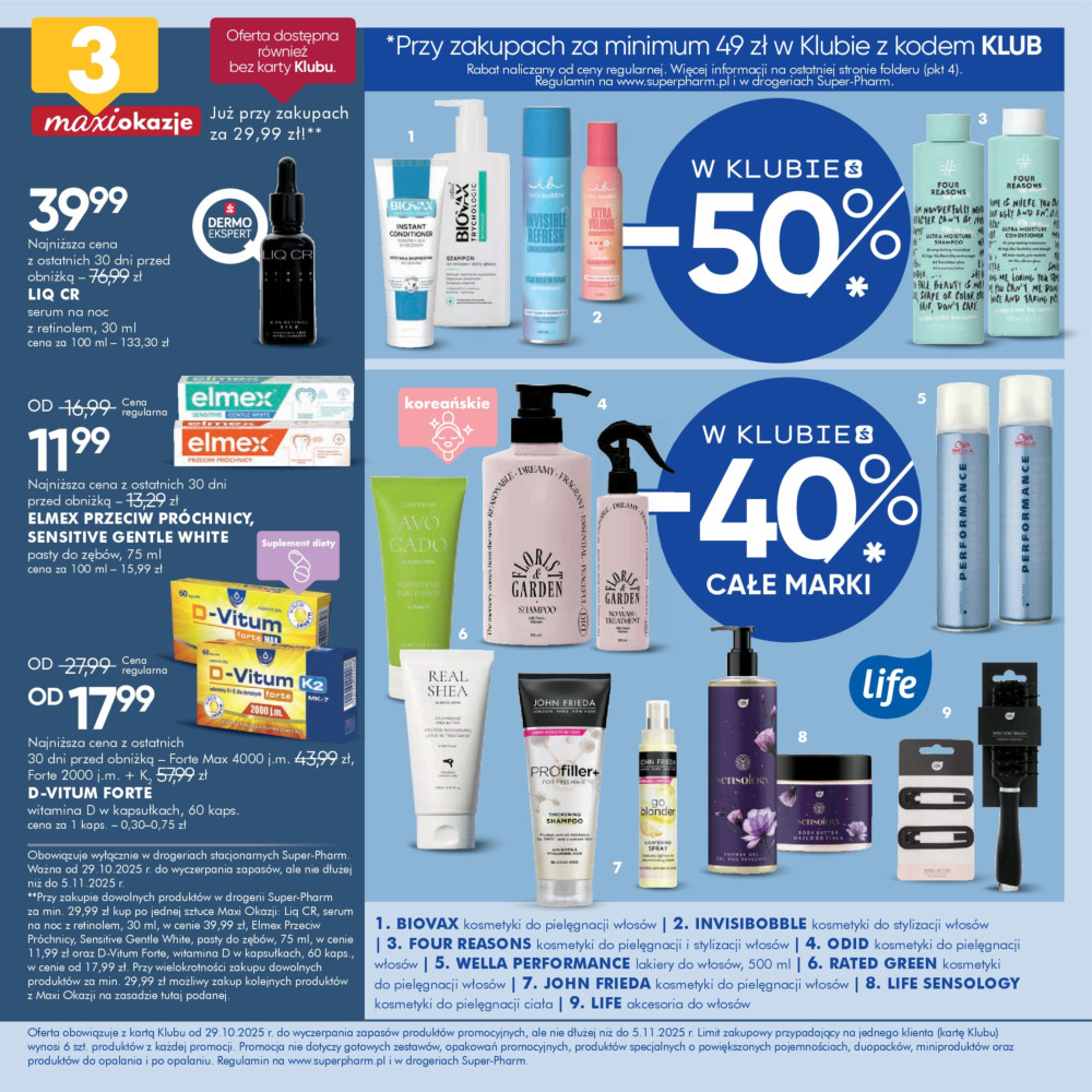 super-pharm - Gazetka Super-Pharm - Dni Klubu - ważna od 29.10. do 05.11. - page: 2