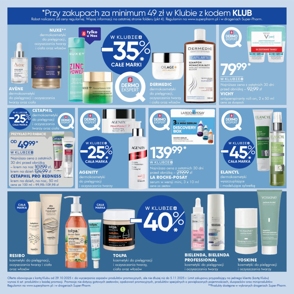 super-pharm - Gazetka Super-Pharm - Dni Klubu - ważna od 29.10. do 05.11. - page: 6