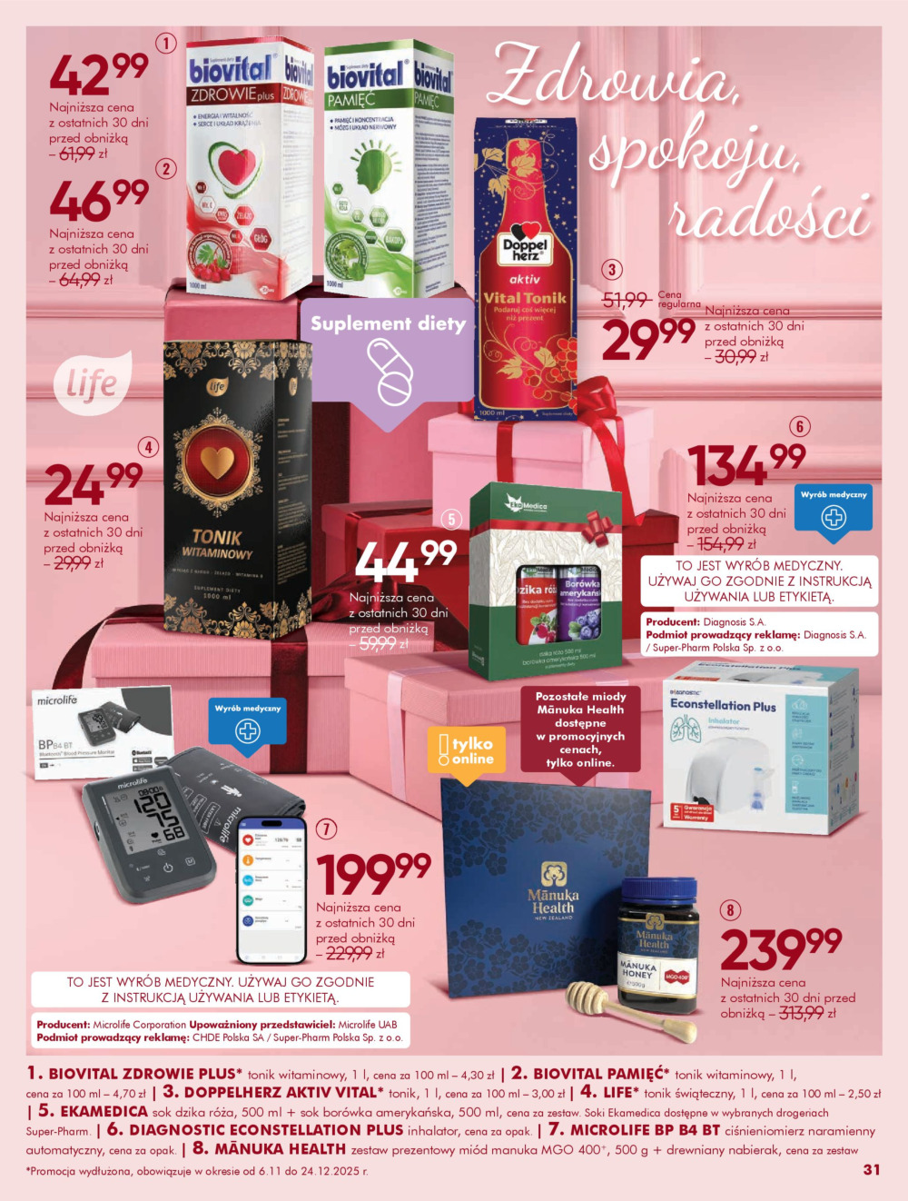 super-pharm - Gazetka Super-Pharm - ważna od 06.11. do 30.11. - page: 31