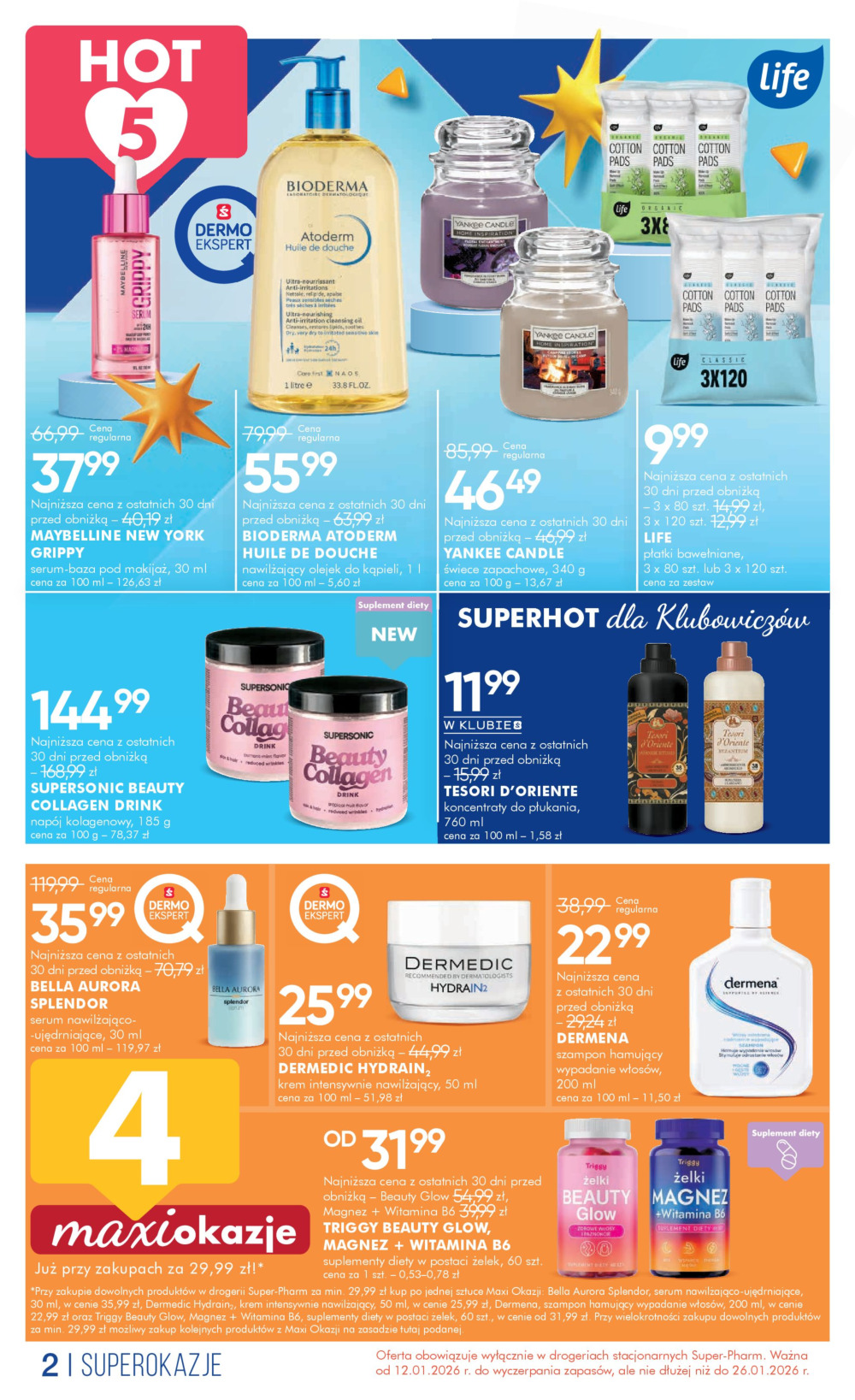 super-pharm - Gazetka Super-Pharm - ważna od 12.01. do 26.01. - page: 2