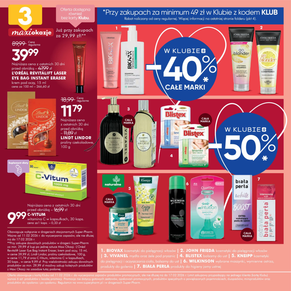 super-pharm - Gazetka Super-Pharm - ważna od 11.02.2026 do 17.02.2026 - page: 2