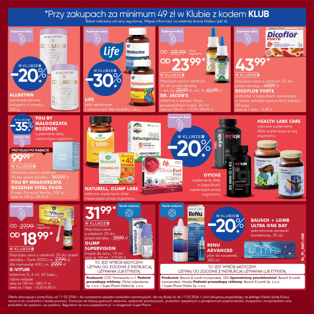 super-pharm - Gazetka Super-Pharm - ważna od 11.02.2026 do 17.02.2026 - page: 11