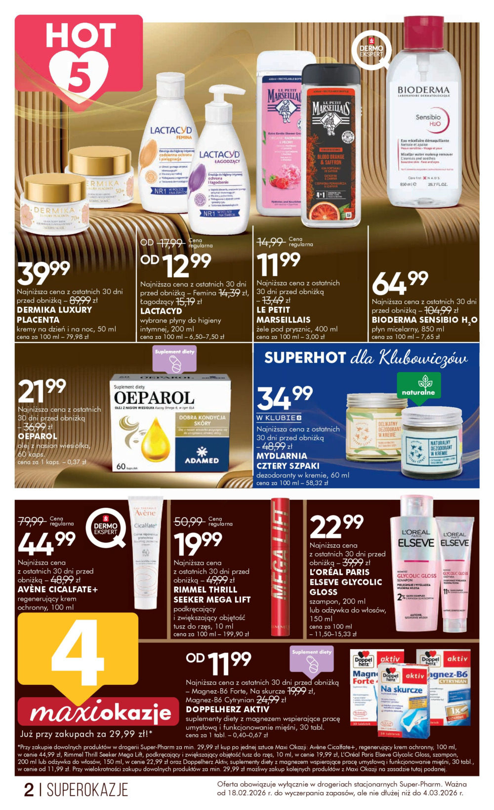 super-pharm - Gazetka Super-Pharm - ważna od 18.02.2026 do 04.03.2026 - page: 2