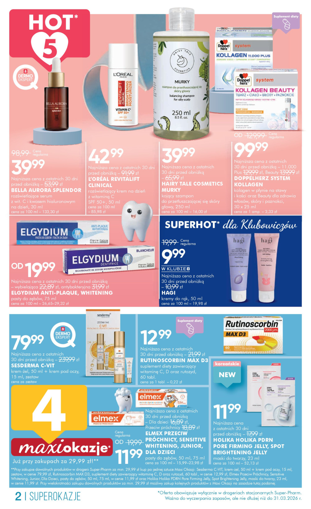 super-pharm - Gazetka Super-Pharm - ważna od 18.03.2026 do 31.03.2026 - page: 2