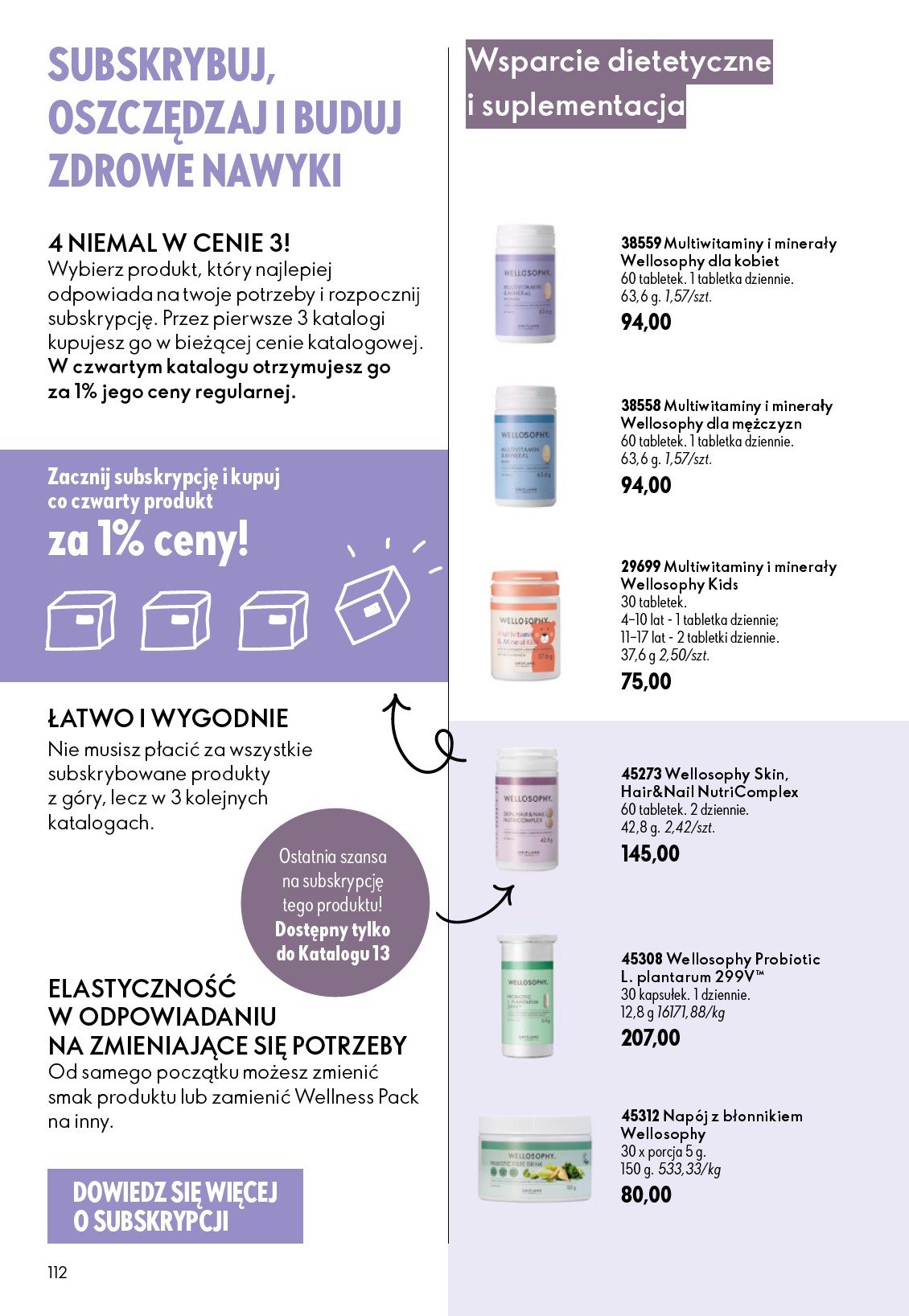 oriflame - Aktualna gazetka Oriflame ważna od 08.07.2026 do 28.07.2026 - page: 112