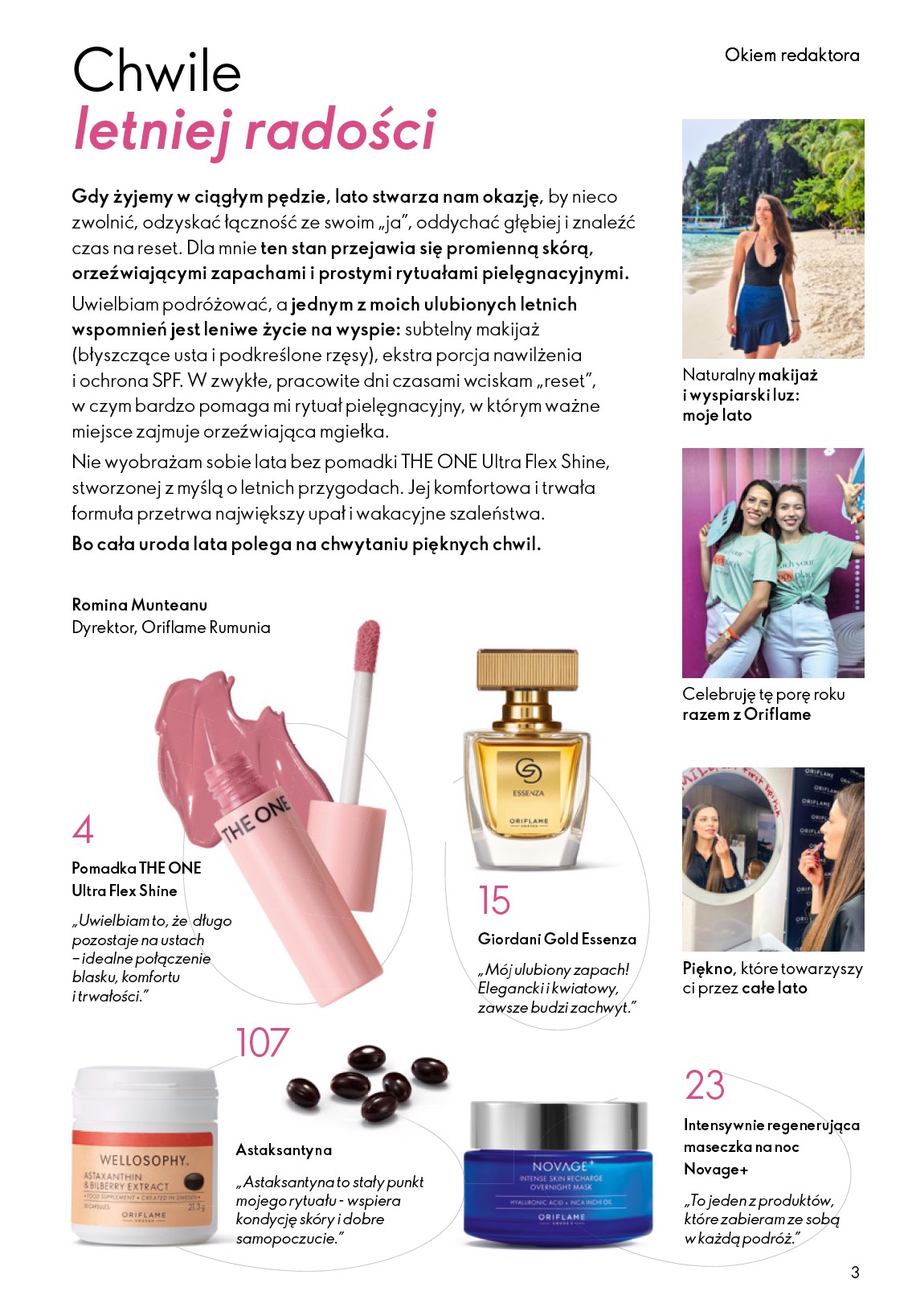 oriflame - Aktualna gazetka Oriflame ważna od 08.07.2026 do 28.07.2026 - page: 3