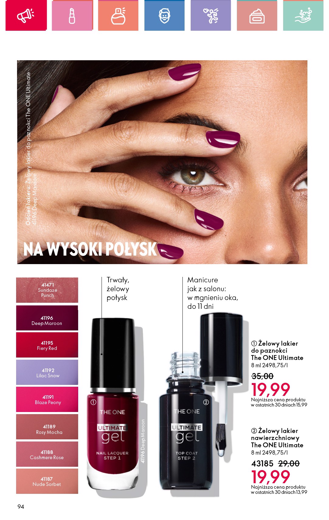 oriflame - Oriflame gazetka ważna od 29.12. - 18.01. - page: 94 oriflame - Oriflame gazetka ważna od 29.12. - 18.01. - page: 94
