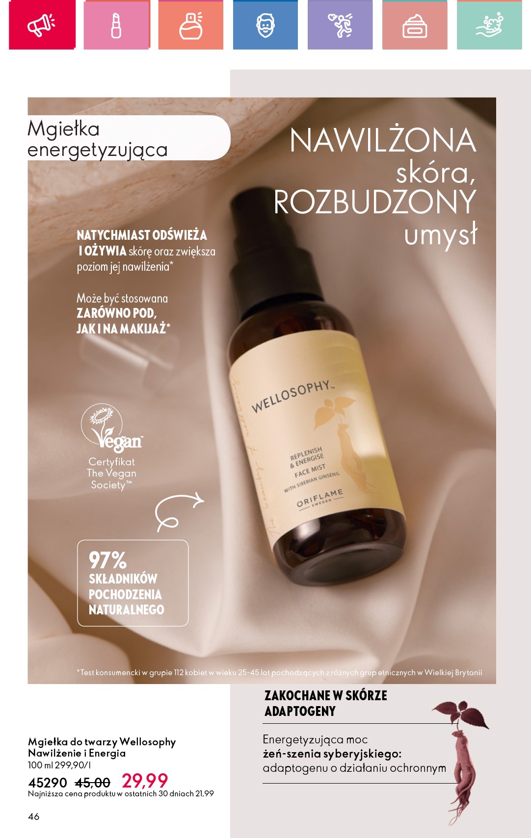 oriflame - Oriflame gazetka ważna od 29.12. - 18.01. - page: 46 oriflame - Oriflame gazetka ważna od 29.12. - 18.01. - page: 46
