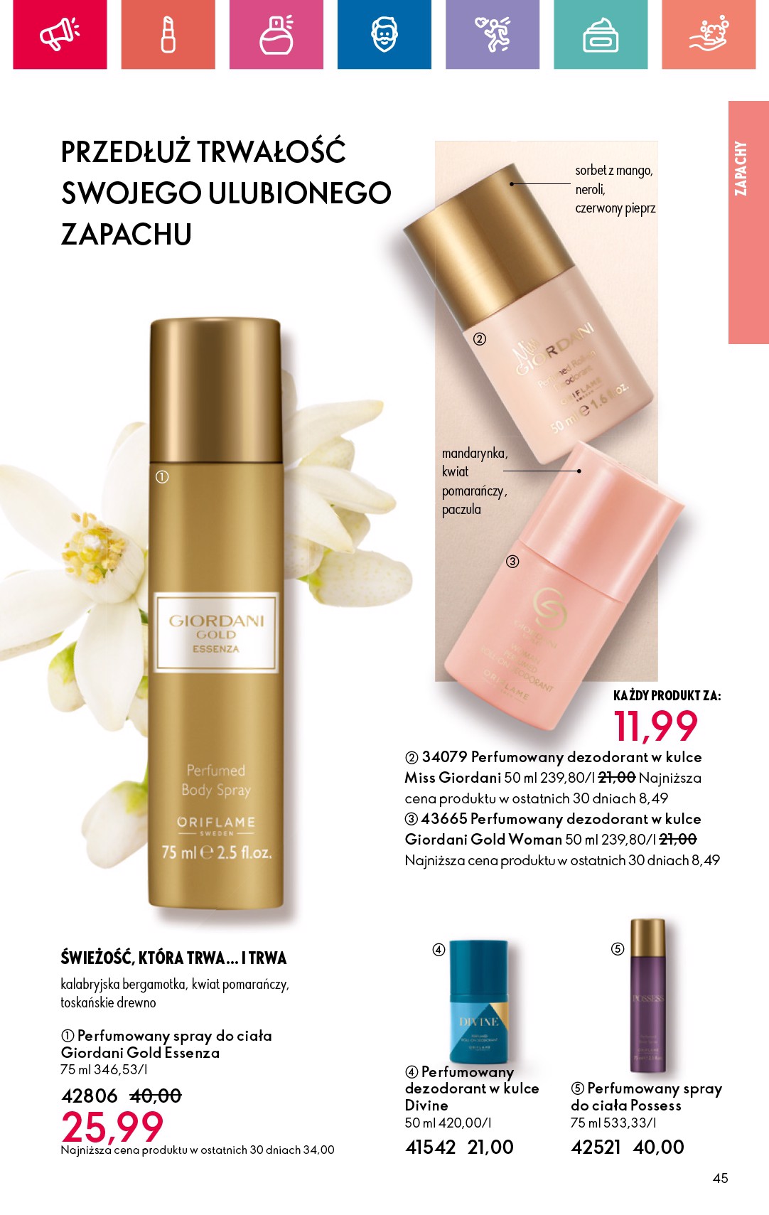 oriflame - Oriflame gazetka ważna od 19.01. - 08.02. - page: 45 oriflame - Oriflame gazetka ważna od 19.01. - 08.02. - page: 45