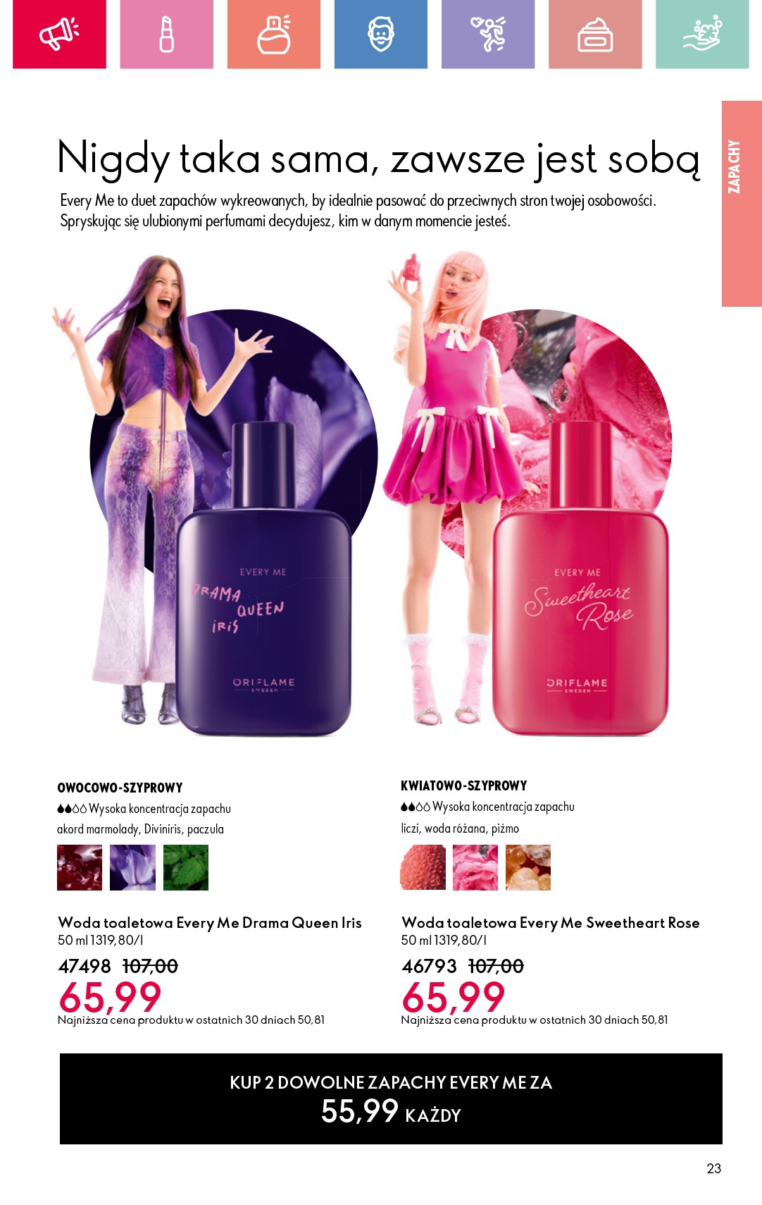 oriflame - Oriflame gazetka ważna od 25.05. - 14.06. - page: 23 oriflame - Oriflame gazetka ważna od 25.05. - 14.06. - page: 23