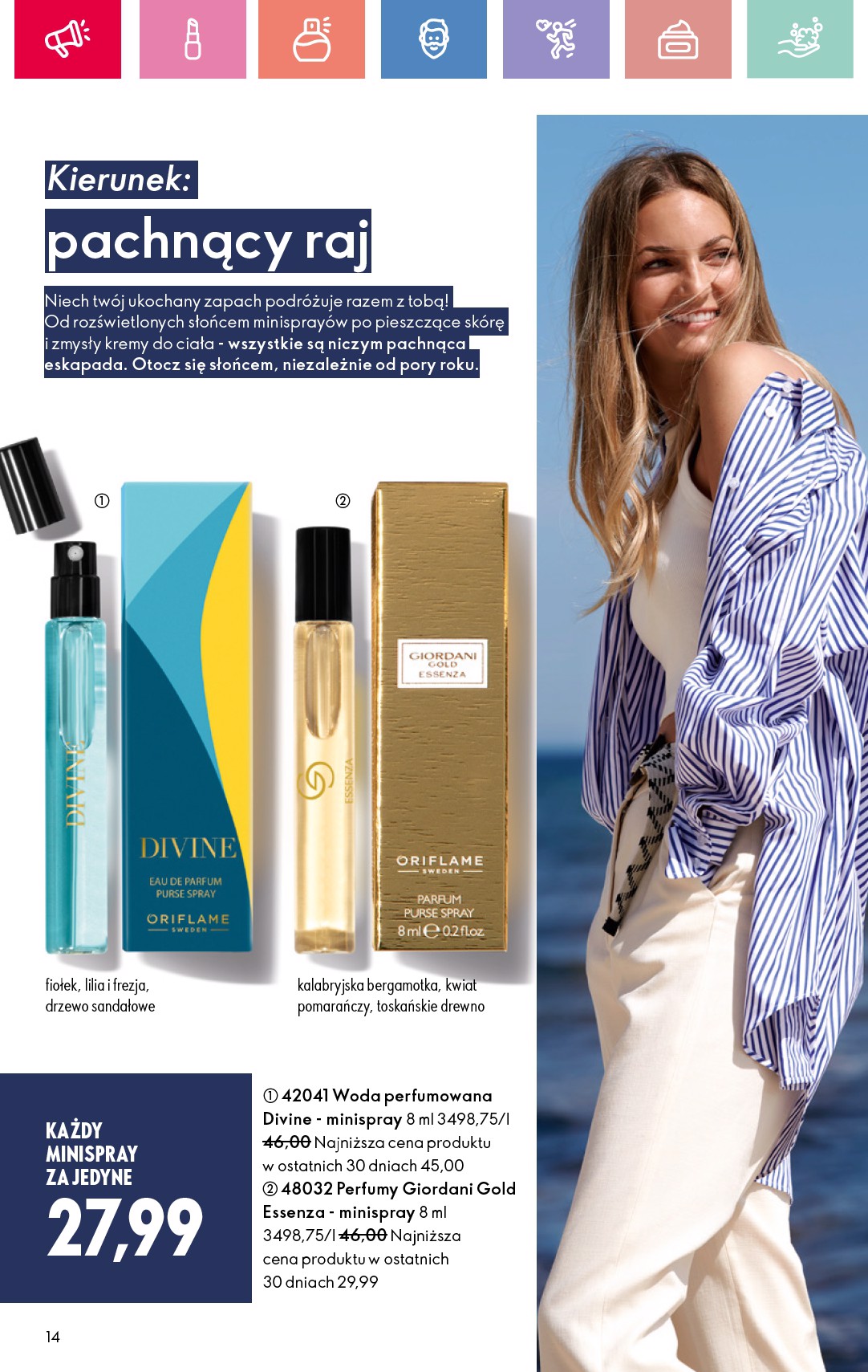 oriflame - Gazetka Oriflame ważna od 15.06. - 05.07. - page: 14 oriflame - Gazetka Oriflame ważna od 15.06. - 05.07. - page: 14