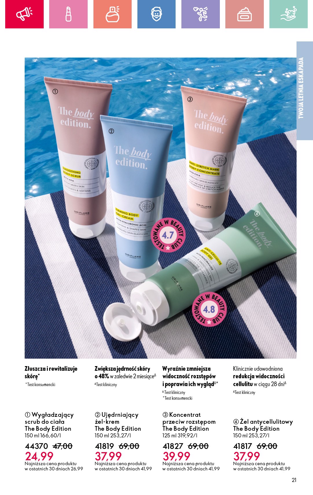 oriflame - Gazetka Oriflame ważna od 15.06. - 05.07. - page: 21 oriflame - Gazetka Oriflame ważna od 15.06. - 05.07. - page: 21