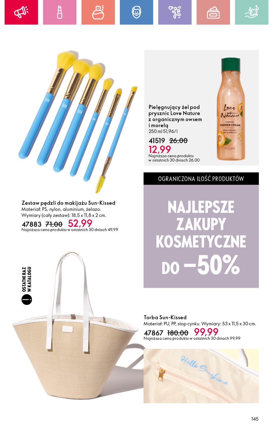 oriflame - Gazetka Oriflame ważna od 27.07. - 16.08. - page: 145 oriflame - Gazetka Oriflame ważna od 27.07. - 16.08. - page: 145