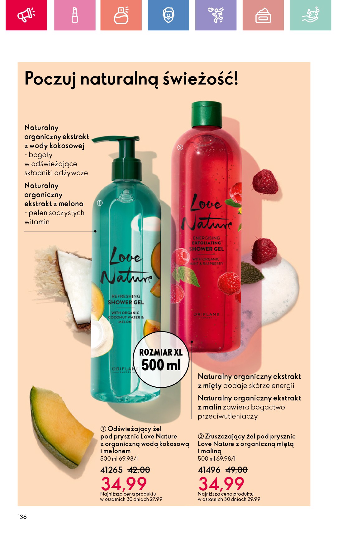 oriflame - Gazetka Oriflame ważna od 27.07. - 16.08. - page: 136 oriflame - Gazetka Oriflame ważna od 27.07. - 16.08. - page: 136
