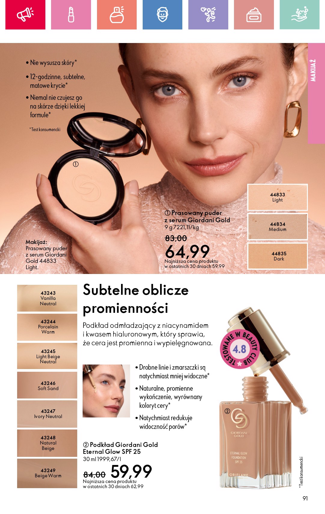 oriflame - Gazetka Oriflame ważna od 27.07. - 16.08. - page: 91 oriflame - Gazetka Oriflame ważna od 27.07. - 16.08. - page: 91