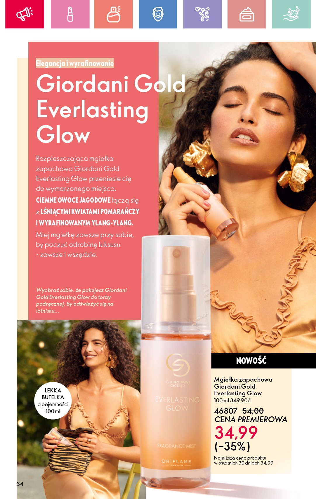 oriflame - Gazetka Oriflame ważna od 27.07. - 16.08. - page: 34 oriflame - Gazetka Oriflame ważna od 27.07. - 16.08. - page: 34