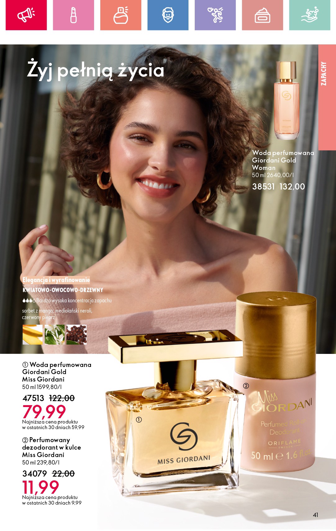 oriflame - Gazetka Oriflame ważna od 27.07. - 16.08. - page: 41 oriflame - Gazetka Oriflame ważna od 27.07. - 16.08. - page: 41