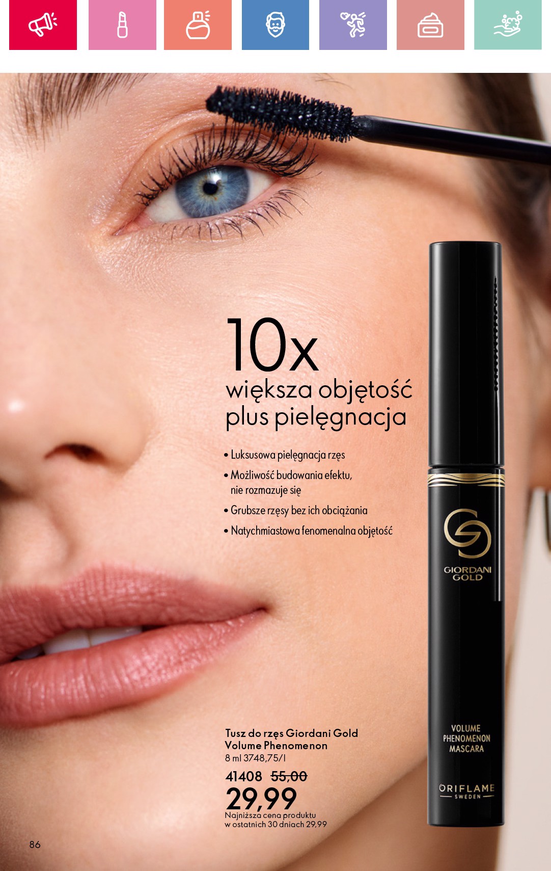 oriflame - Gazetka Oriflame ważna od 27.07. - 16.08. - page: 86 oriflame - Gazetka Oriflame ważna od 27.07. - 16.08. - page: 86