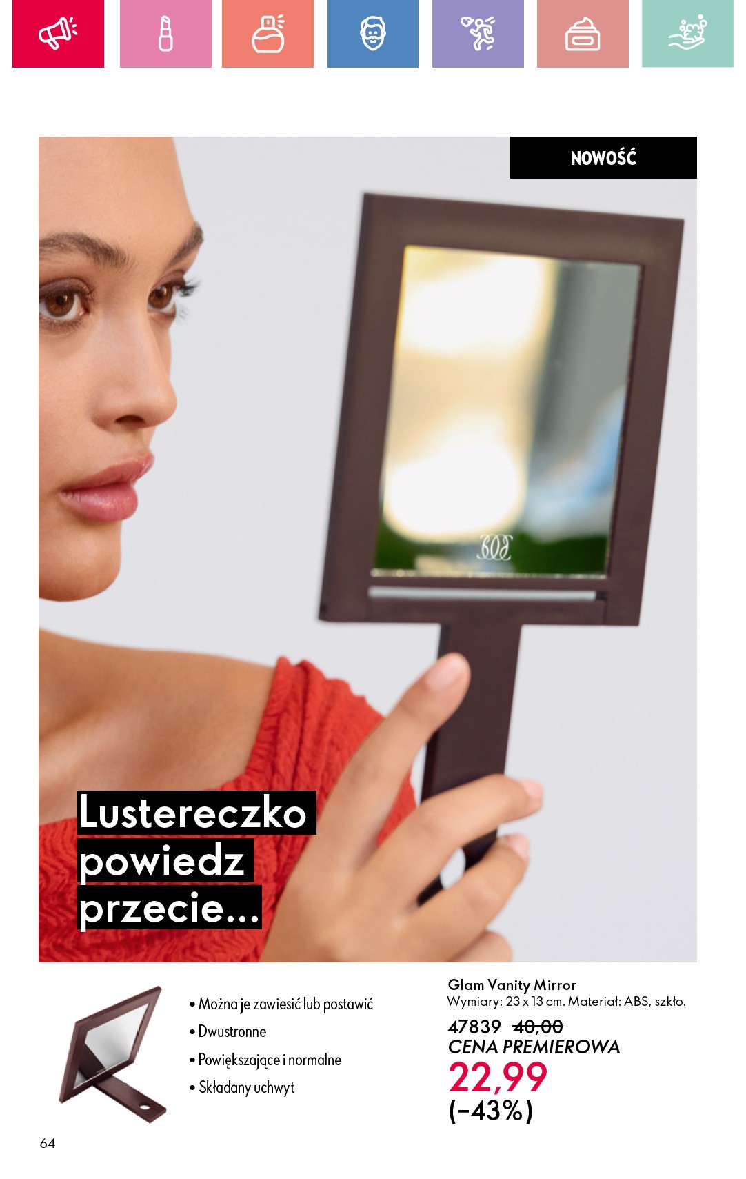oriflame - Gazetka Oriflame ważna od 27.07. - 16.08. - page: 64 oriflame - Gazetka Oriflame ważna od 27.07. - 16.08. - page: 64