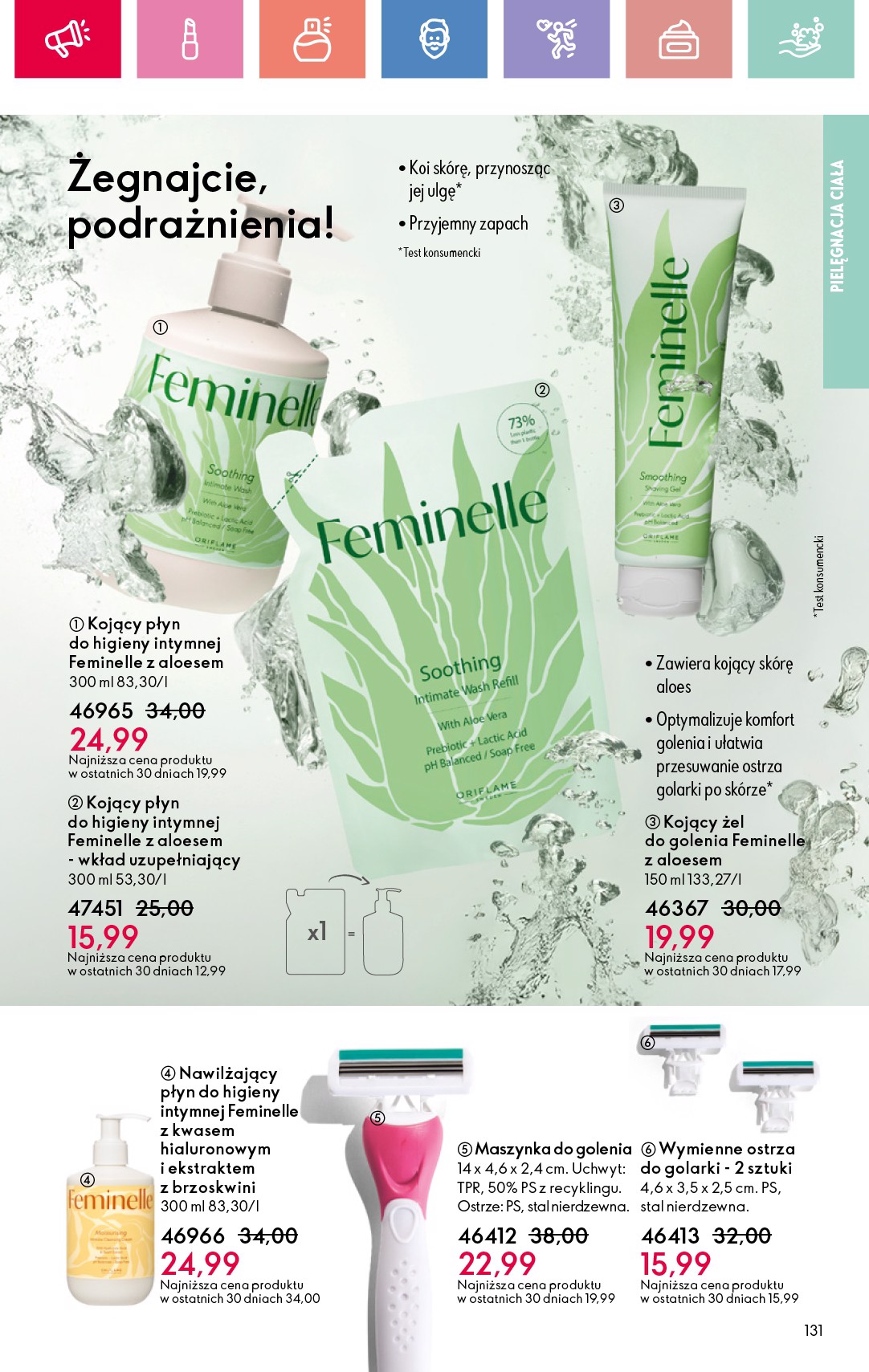 oriflame - Gazetka Oriflame ważna od 27.07. - 16.08. - page: 131 oriflame - Gazetka Oriflame ważna od 27.07. - 16.08. - page: 131
